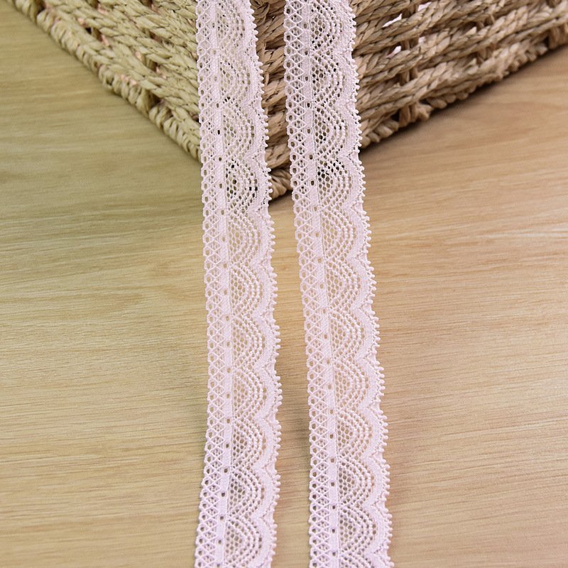 K0133 2.5cm nylon single wave elastic lace bra underwear accessory lace trim