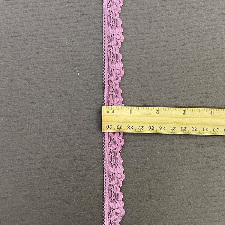 Custom French Elastic Lace 2CM Trim For Lingerie