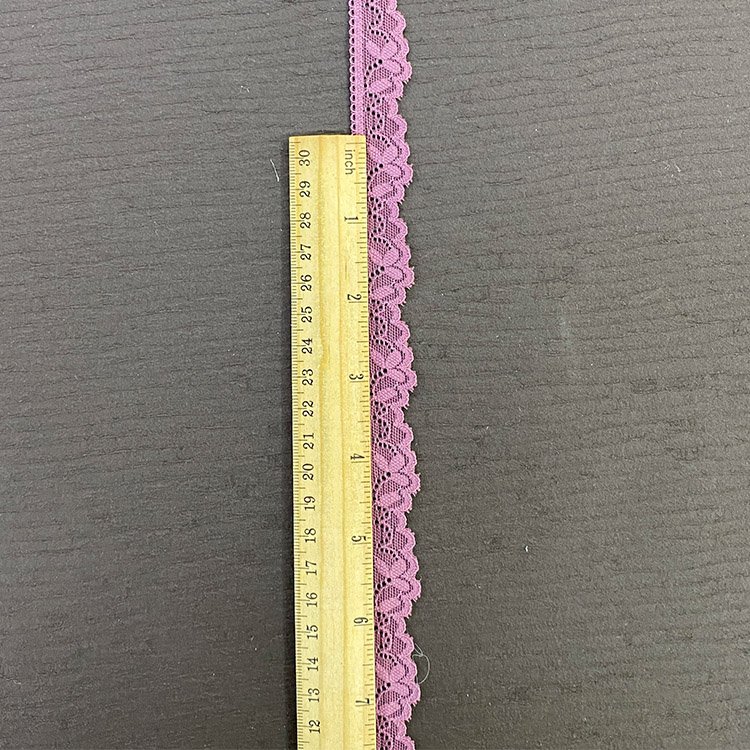 Custom French Elastic Lace 2CM Trim For Lingerie