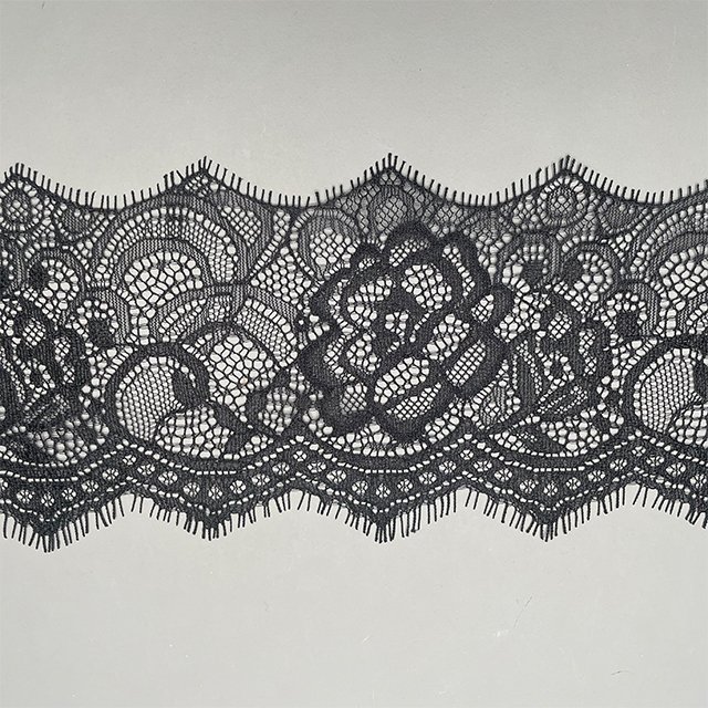 TUTON Guipure Bridal Width French Eyelash Lace Trim For Dress