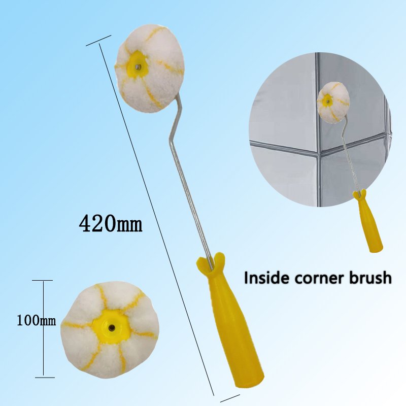 Clean-cut Trimming Precision Paint Roller Polyacrylic Fiber Paint Runner Cover Corner Paint Roller