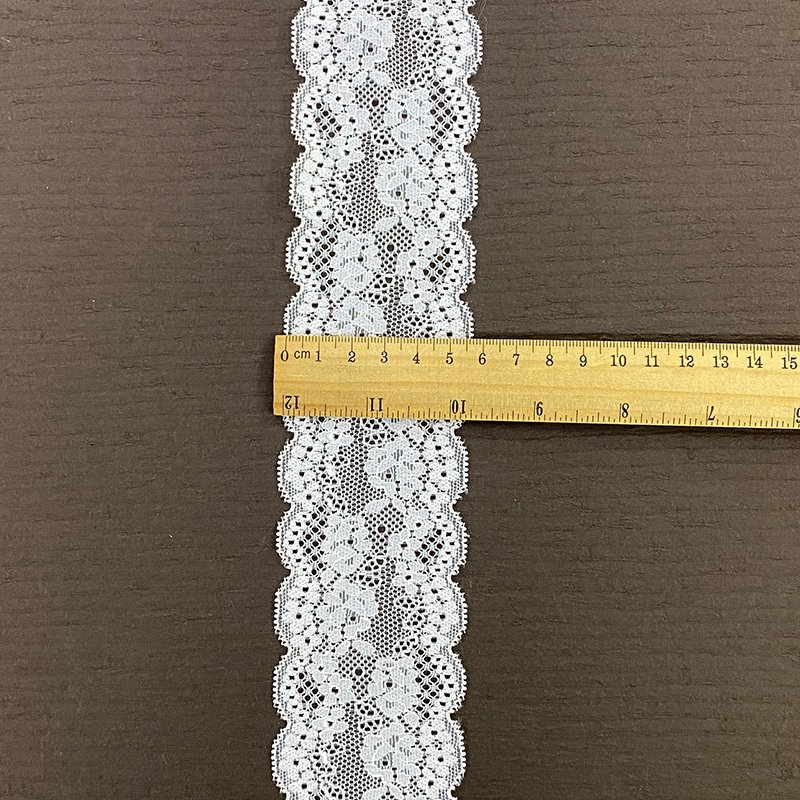 Customized Design White Lace Trim Saree Border Lace 6Cm