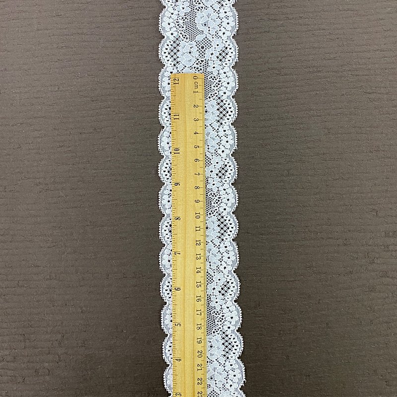 Customized Design White Lace Trim Saree Border Lace 6Cm