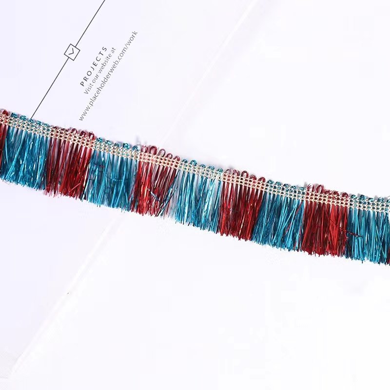 Wholesale 10cm Solid Red Black White Tassel Fringes For Clothes Custom Silk Rayon Polyester Long Fringe Trims For Dresses