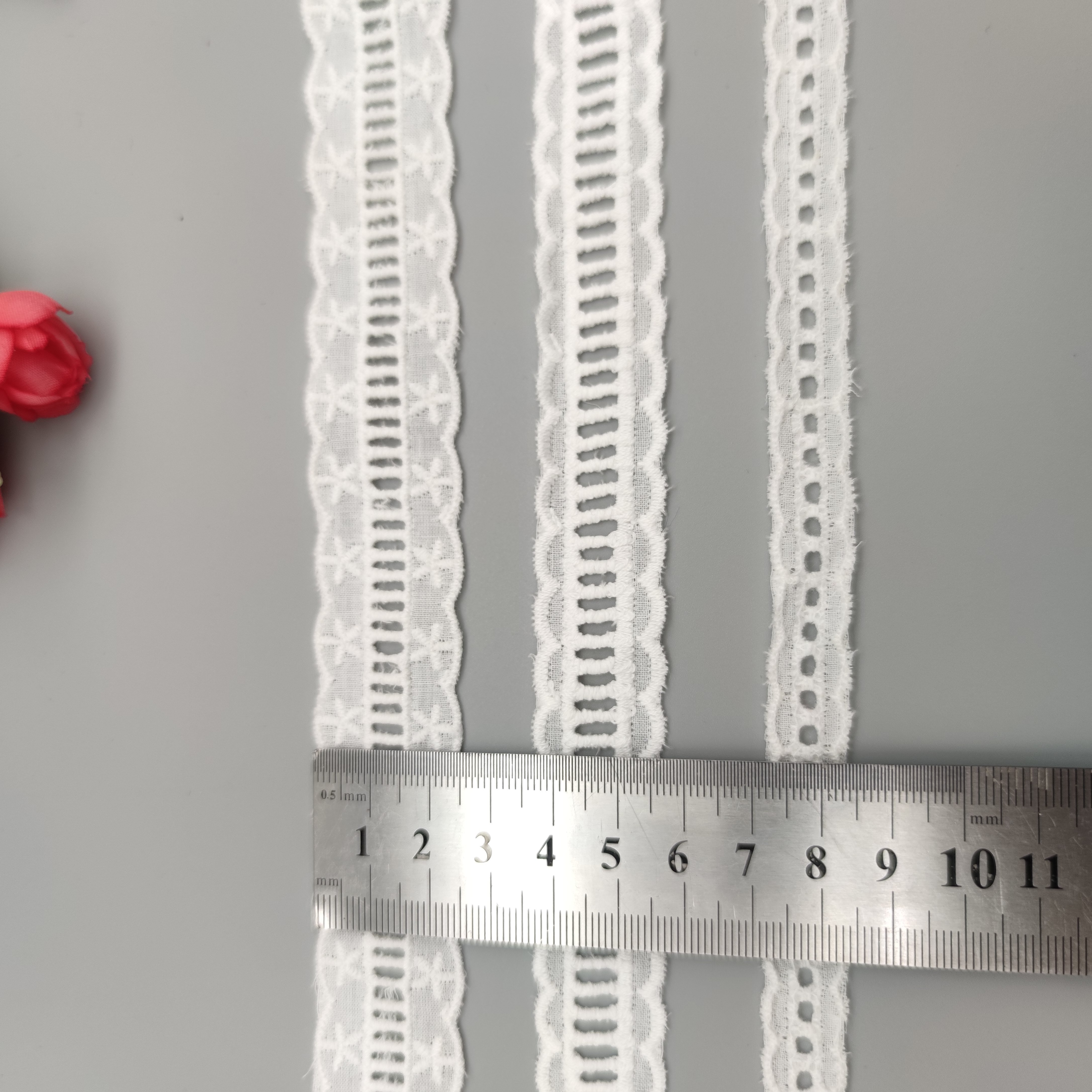 Lace Tape TrimCotton Eyelet Trim Big Ladder Cotton Lace Trim Venise Lace Trim