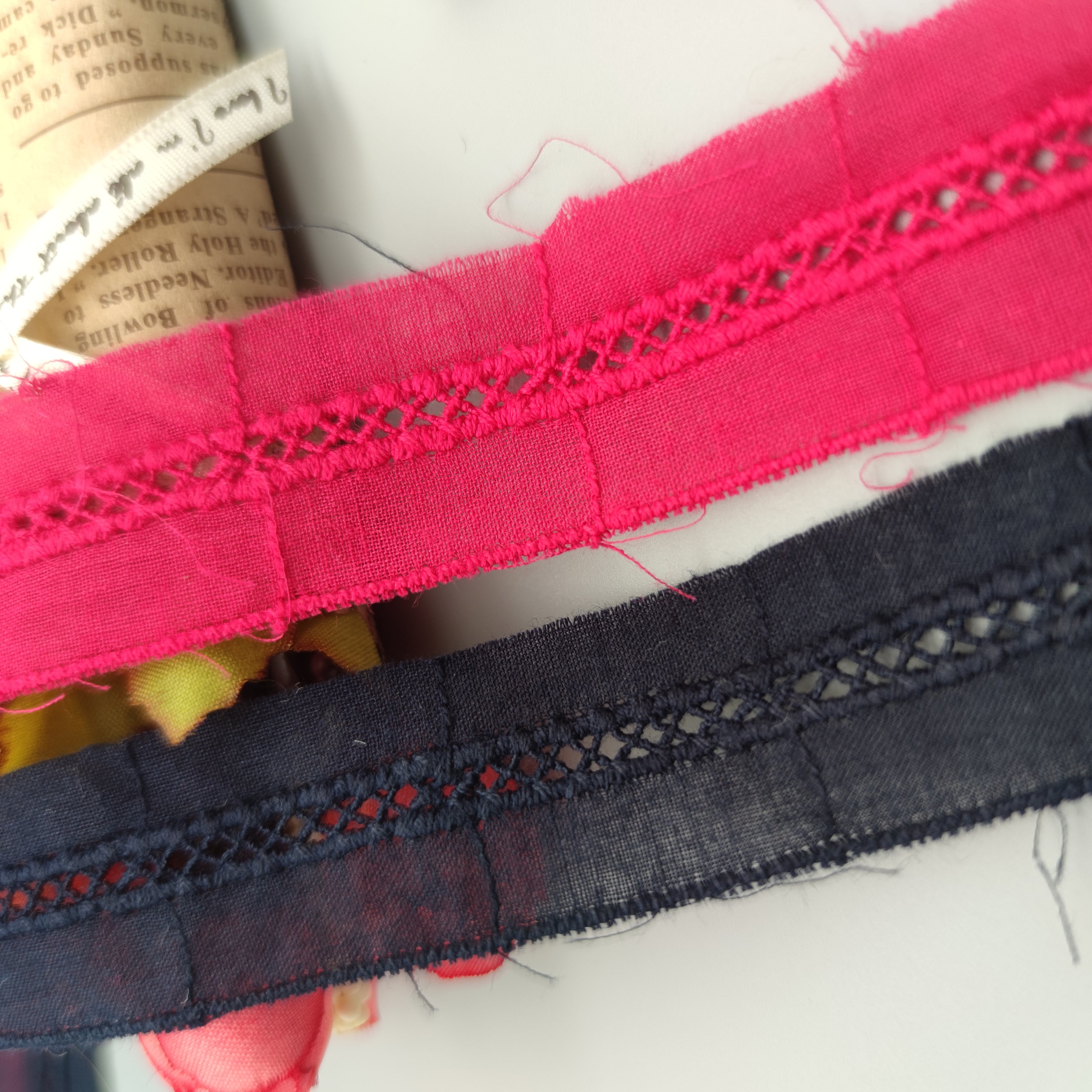 Lace Tape TrimCotton Eyelet Trim Big Ladder Cotton Lace Trim Venise Lace Trim