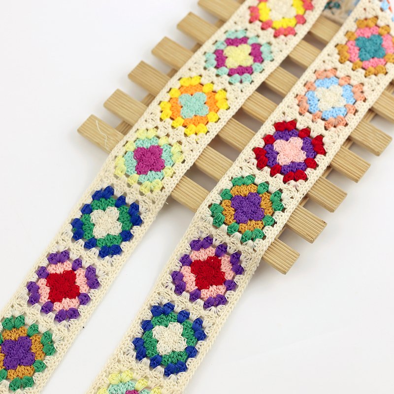 5 cm crochet lace trimming embroidery Lace Trimming for clothing dress headband accessories