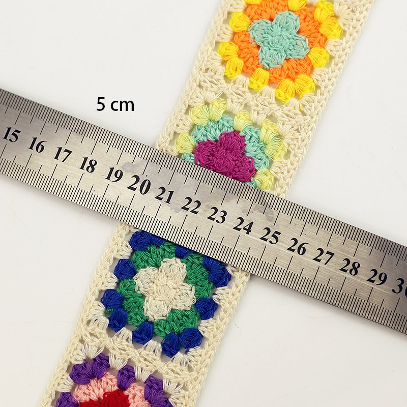 5 cm crochet lace trimming embroidery Lace Trimming for clothing dress headband accessories