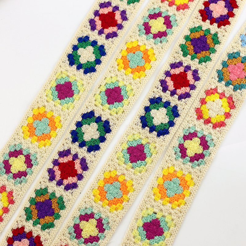 5 cm crochet lace trimming embroidery Lace Trimming for clothing dress headband accessories