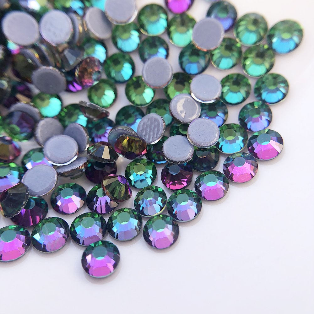 Wholesale cheap price hotfix stone beading trim hot fix rhinestone ab for garment accessories