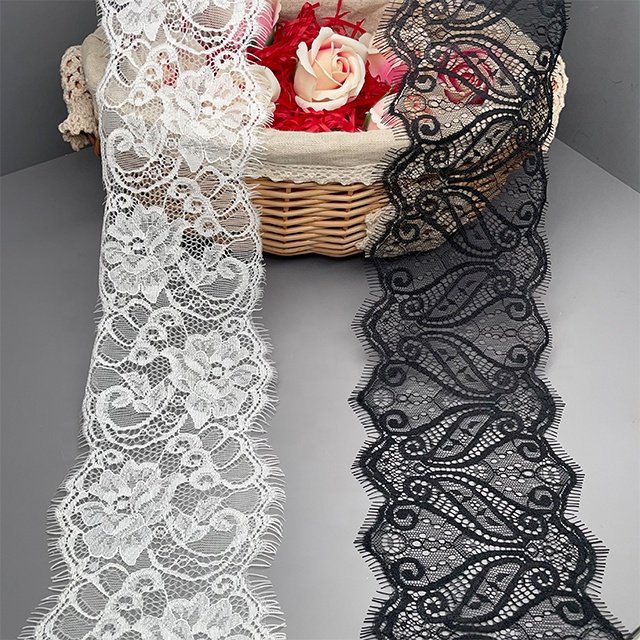 TUTON Custom Guipure French Eyelash 13 CM/14 CM Lace Trim For Dress