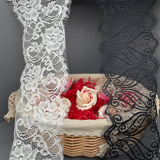 TUTON Custom Guipure French Eyelash 13 CM/14 CM Lace Trim For Dress
