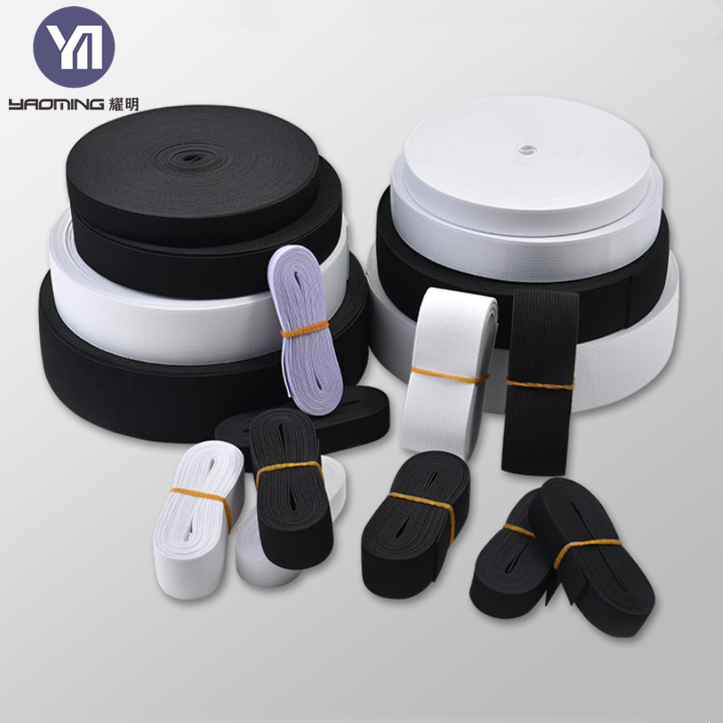25mm Colorful Printed Elastic Polyester Knit Tape - Clothing Accessories & Trim With Customization Option