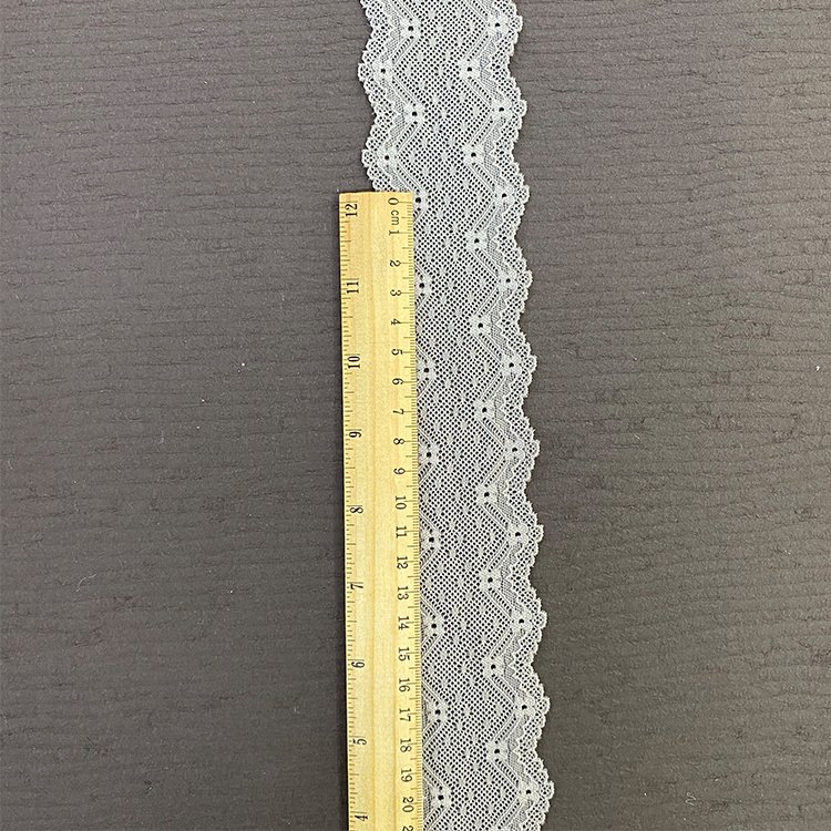 Ecofriendly Design Nylon Spandex Fabric Lace Trim Border Lace Trim Wholesale