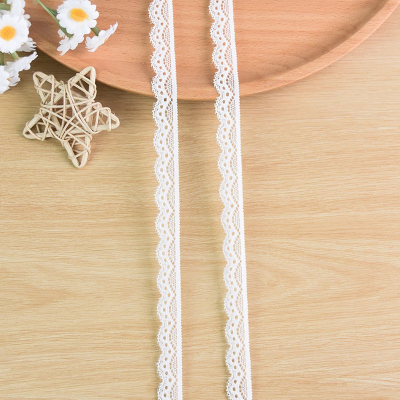 Lace simple single wave underwear round hole lace small edge decoration lace trim
