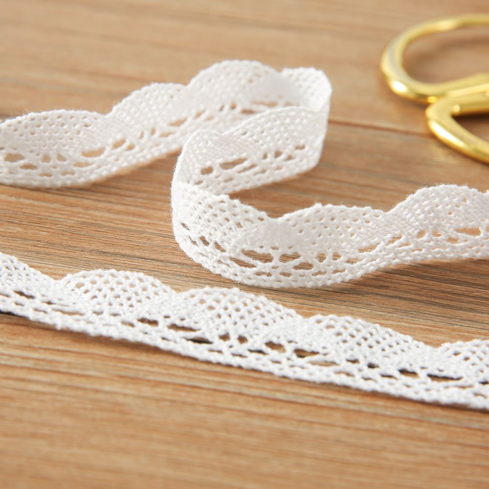 Wholesale skin-friendly Crochet Ribbon lace trim 100% cotton lace trim for sofa cover