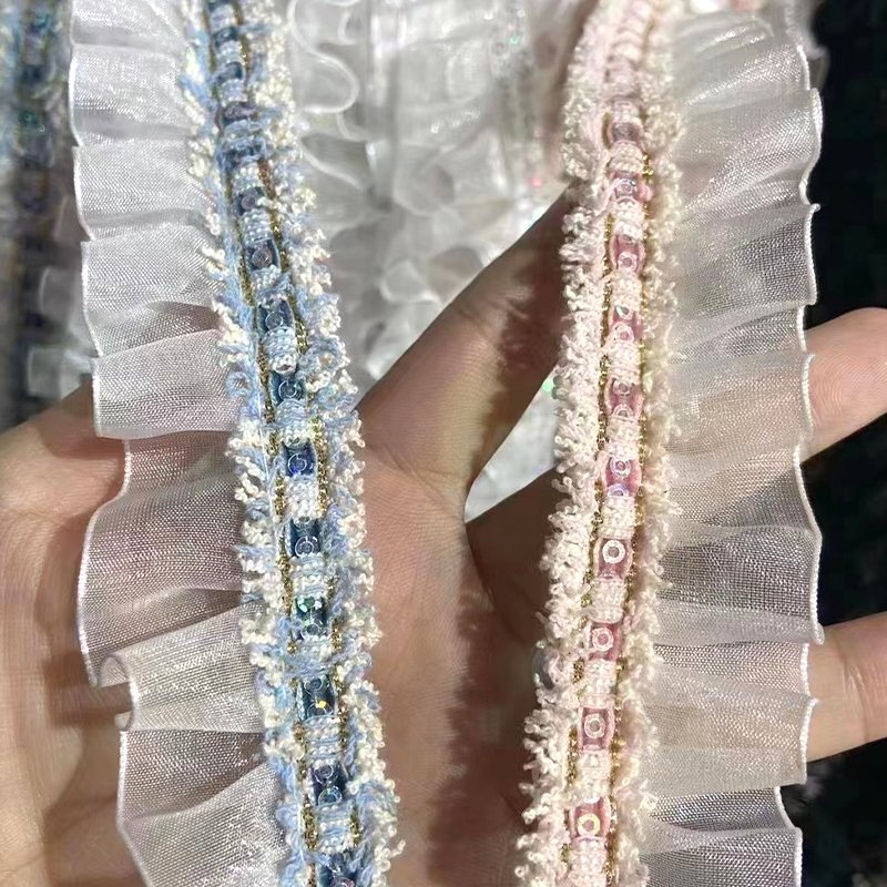Color Small Fragrant Lace Diy Clothing Gift Box Doll Accessories Webbing Ribbon Lace Trim
