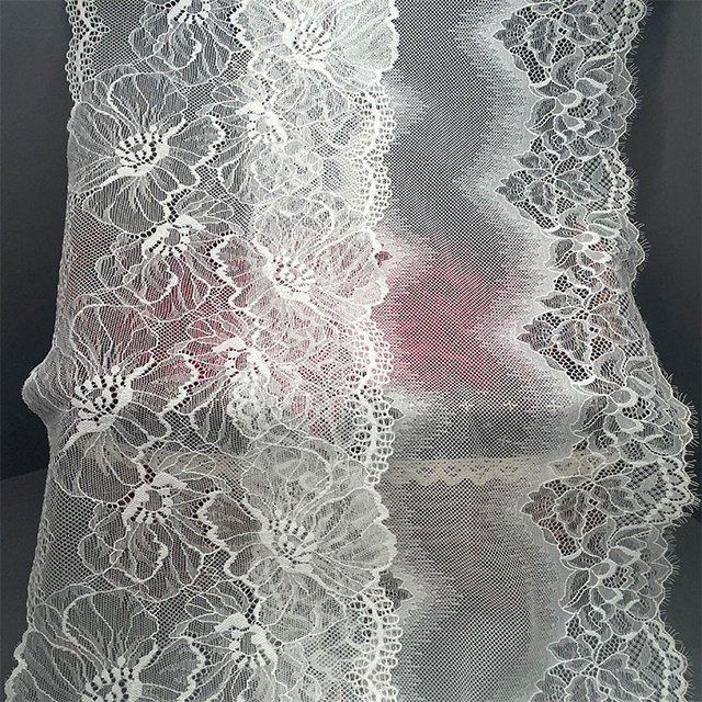 TUTON Custom Elastic French Lace 18.0 CM/22 CM Trim Wholesale For Lingerie
