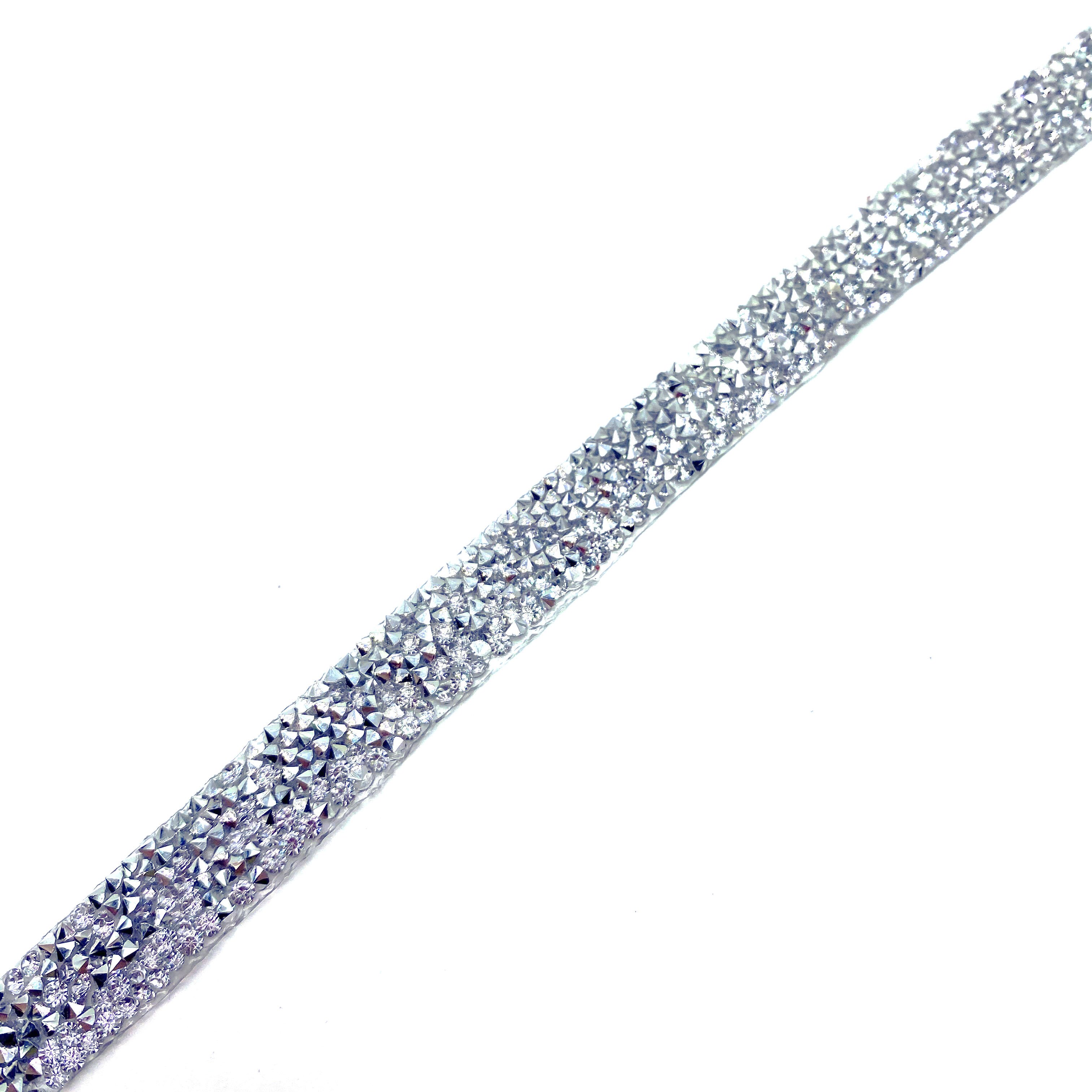 Custom Iron On Mesh Crystal Rhinestone Hot Fix Trimming For DIY Carnival Shoes Dress Bags Decorative Accessories