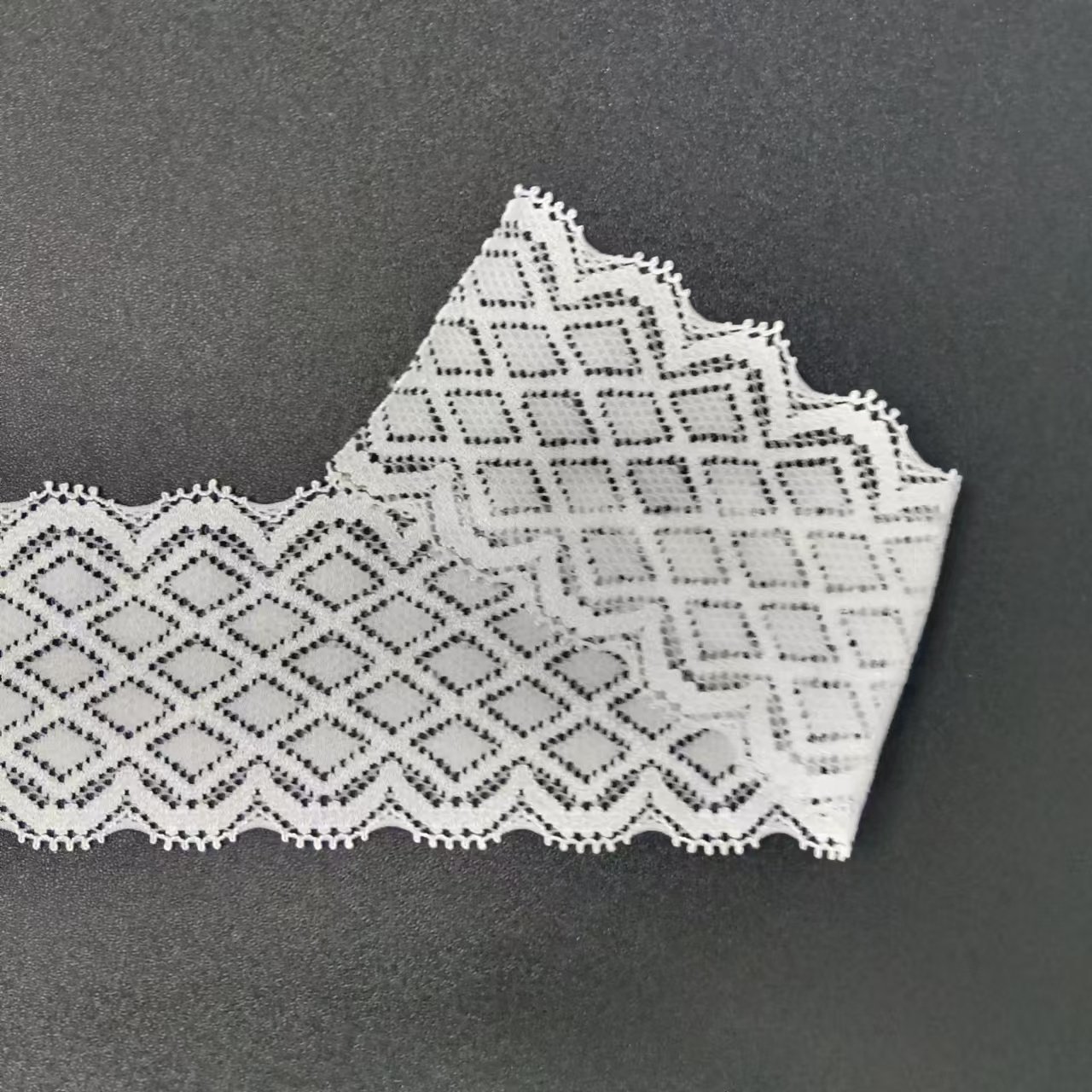 5 cm Width Comfortable Voile Nylon Spandex Elastic Lace Fabric Trimming for Women's Bra Underwear