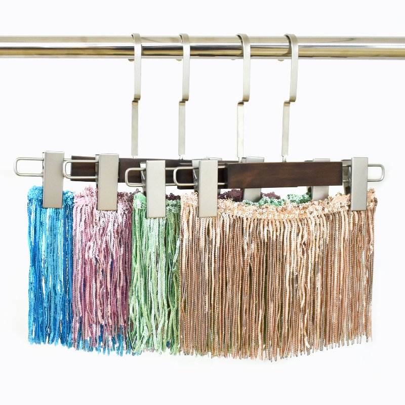 Meetee RC427 17cm Sequin DIY Lace Garment Accessories Fringe Trim Fabric Latin Dance Skirt Decoration Ribbon Tassel Lace