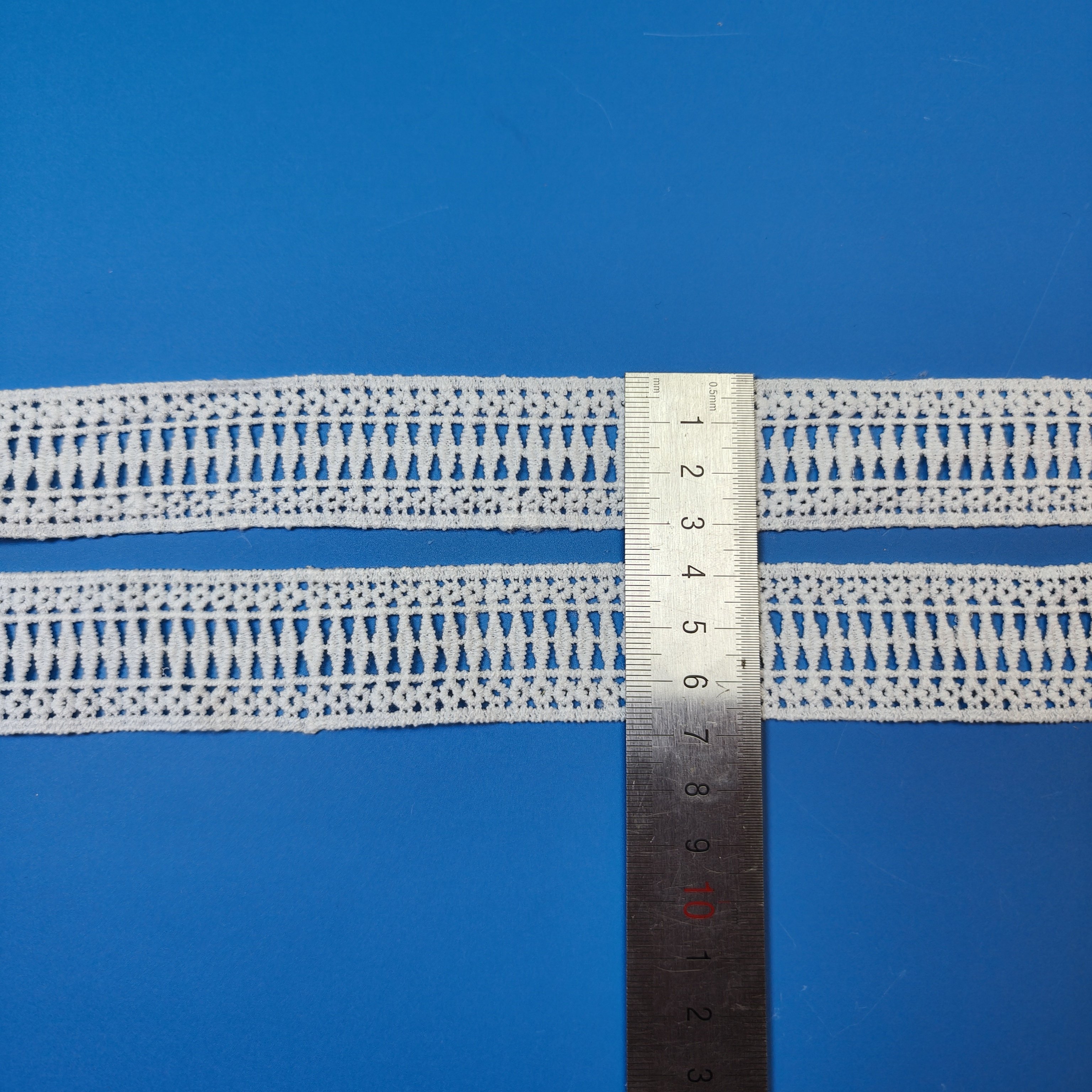 Hot Sale French Flower Trim Border Trimming Water Soluble Lace Trim