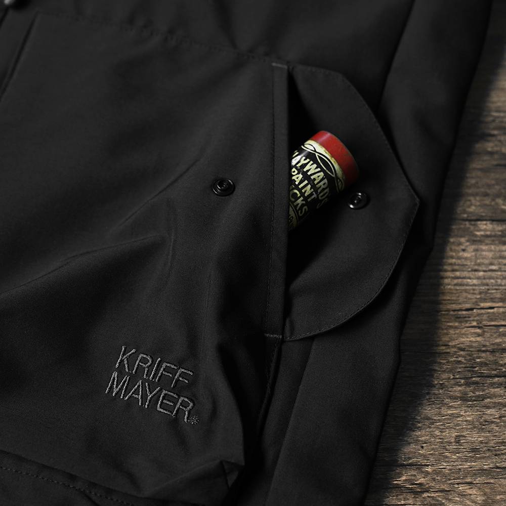 Kriff Mayer's multi -bag fleece jacket