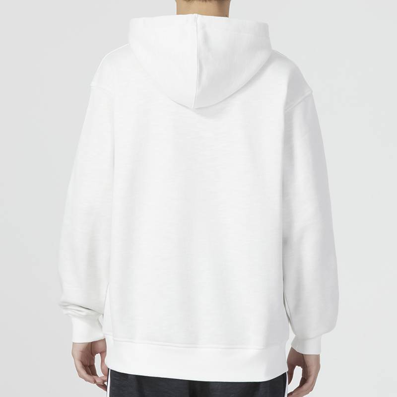Andma UA men's fleece hooded pull-up band-head shirt training sweater 1373813-112