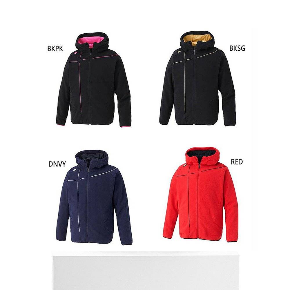 Japan Direct Mail Descente men's fleece jacket baseball jacket Top long -sleeved DBX2660C