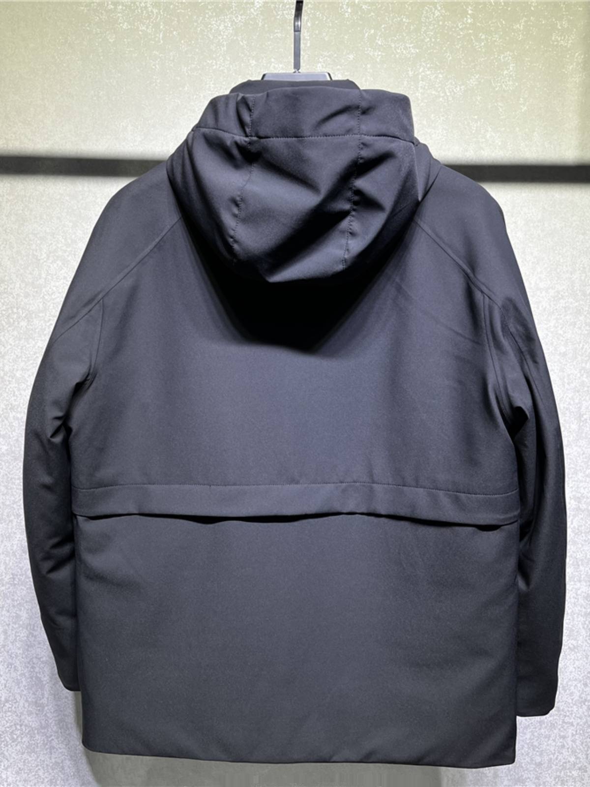 23 Winter 90g+-Goose Plorated thick down jacket male jacket