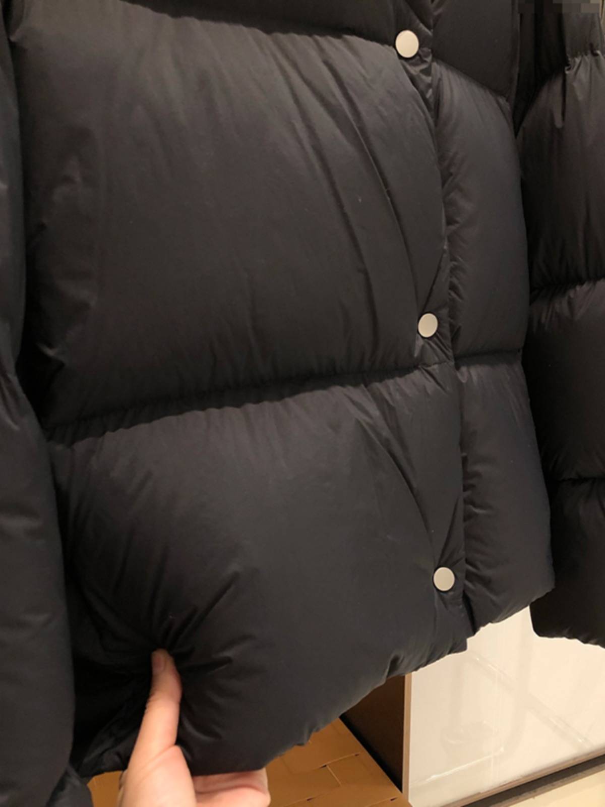 Ji new hooded down jacket coat lady clip