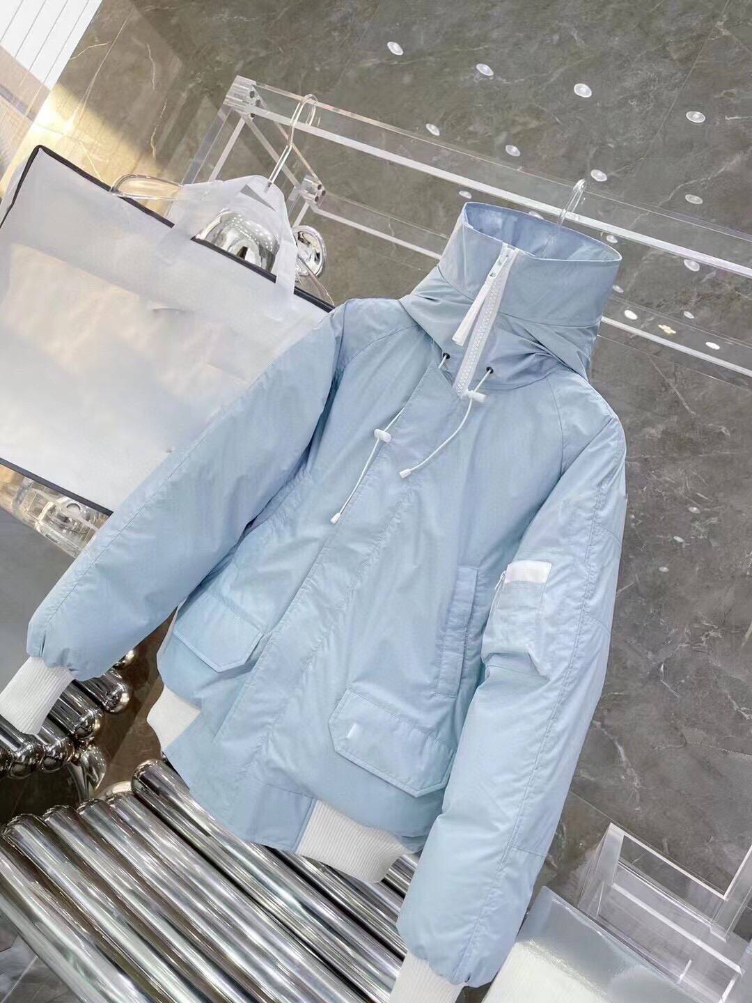 2022 men and women tide brand 90 white goose velvet hooded workplace pockets to overcome coats down jackets to warm men and women thickened