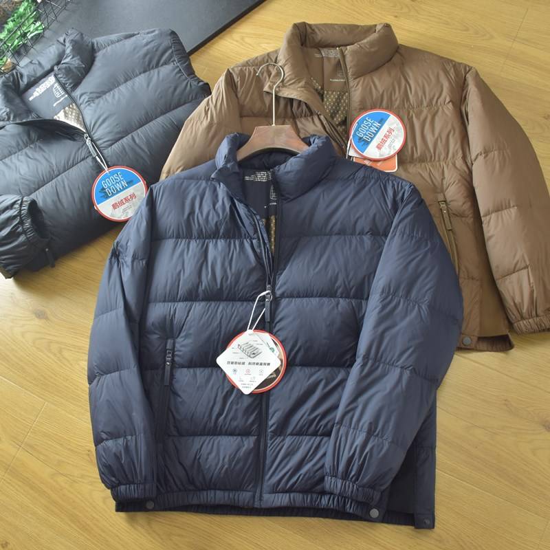 Fashion Metropolis Leadership Warm Goose Velvet down jacket