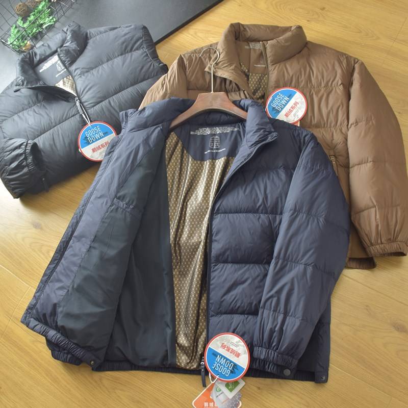 Fashion Metropolis Leadership Warm Goose Velvet down jacket