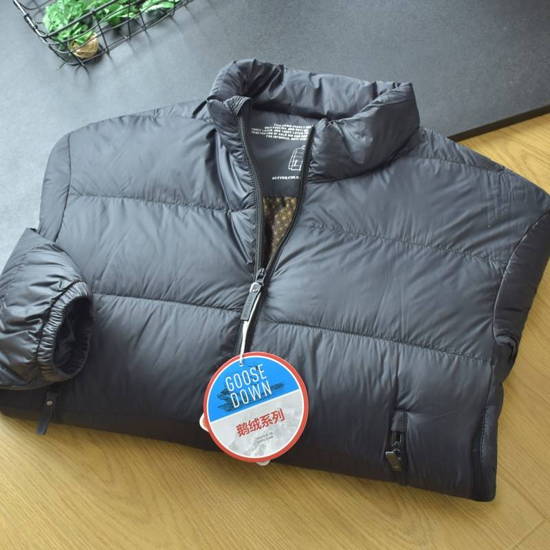 Fashion Metropolis Leadership Warm Goose Velvet down jacket