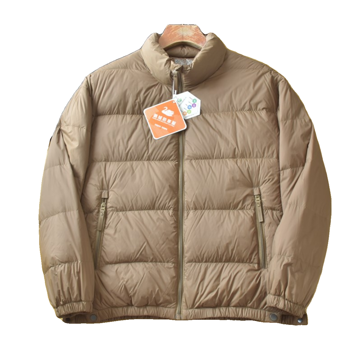 Fashion Metropolis Leadership Warm Goose Velvet down jacket