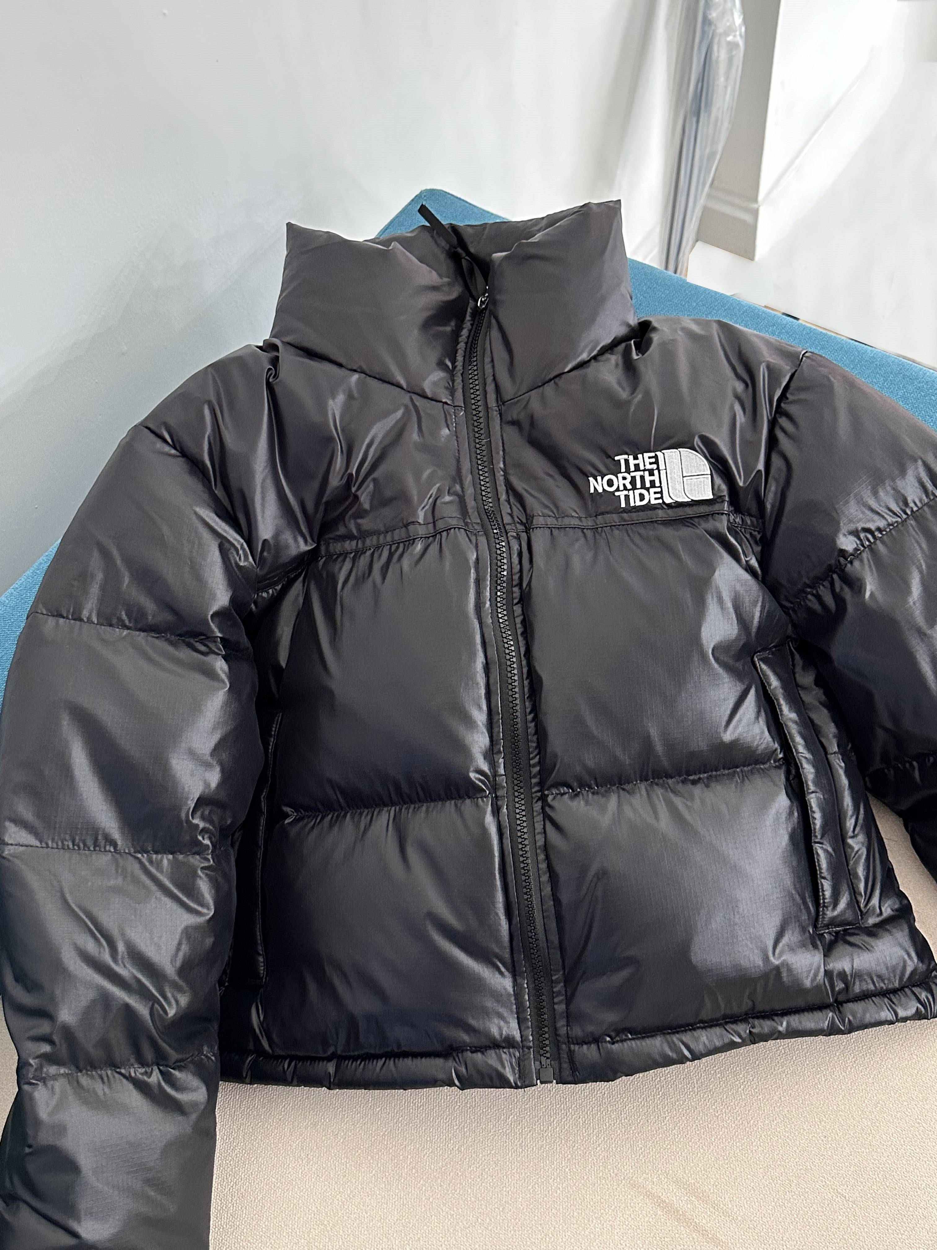 Ken Doufeng's small down jacket female super short -model thick bread suit stands on the bright face winter Korean jacket is thin