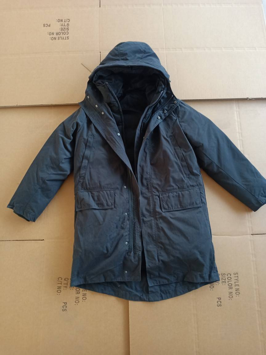 Original single new authentic men's medium long down jacket jacket