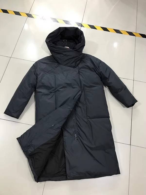 Come picking up!Autumn and winter casual atmosphere, fluffy, warm, loose and loose bib, long down jacket, long down jacket