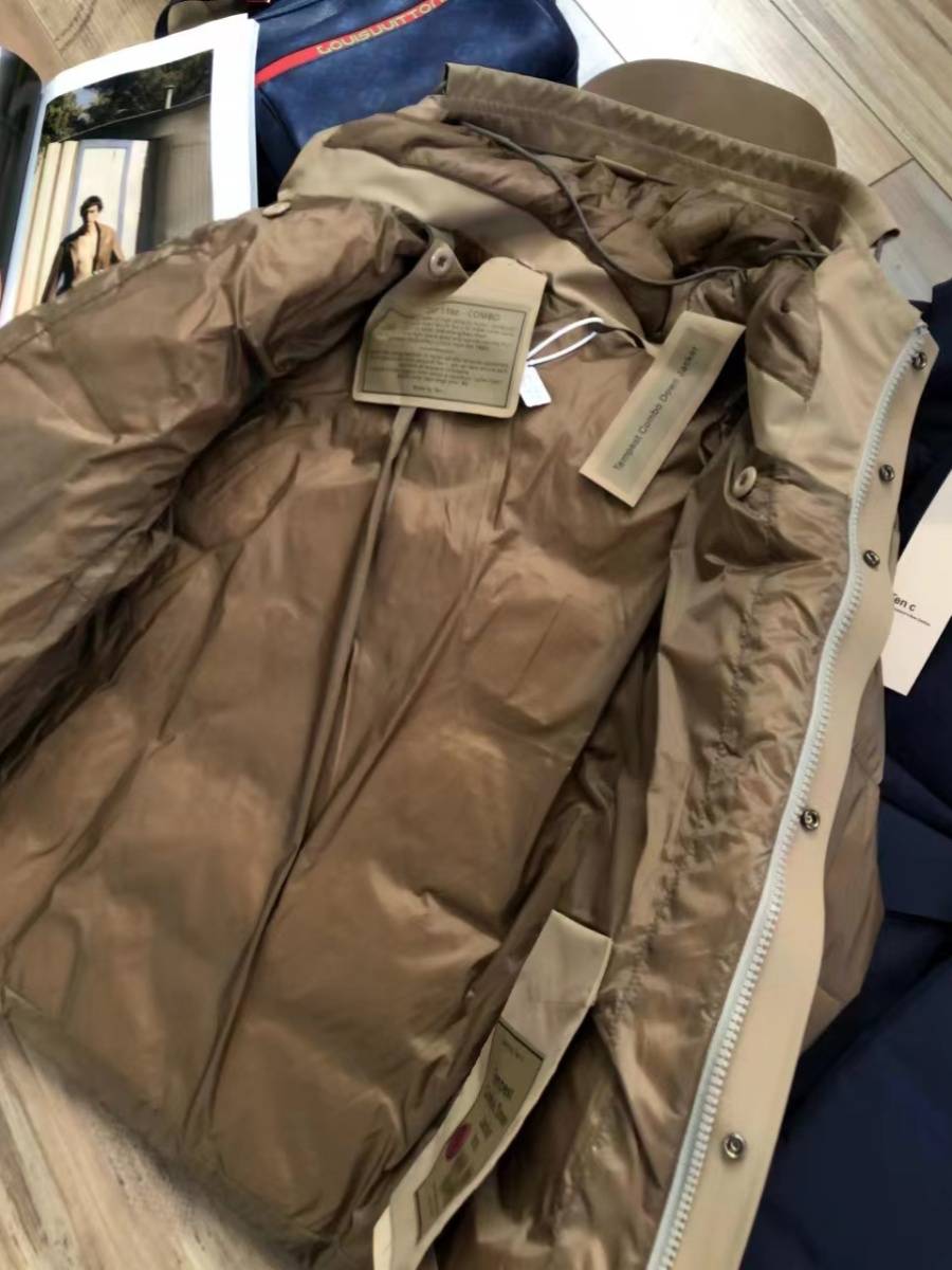 White duck down, cold resistance, windproof, fluffy, warm and warm multiplayer city function men's hooded down jacket