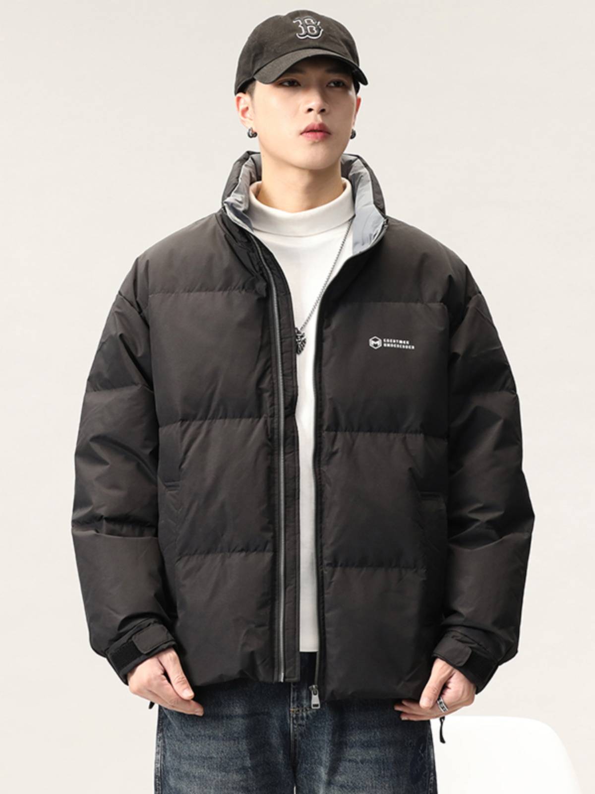 Bread clothes white duck down thickened and loose