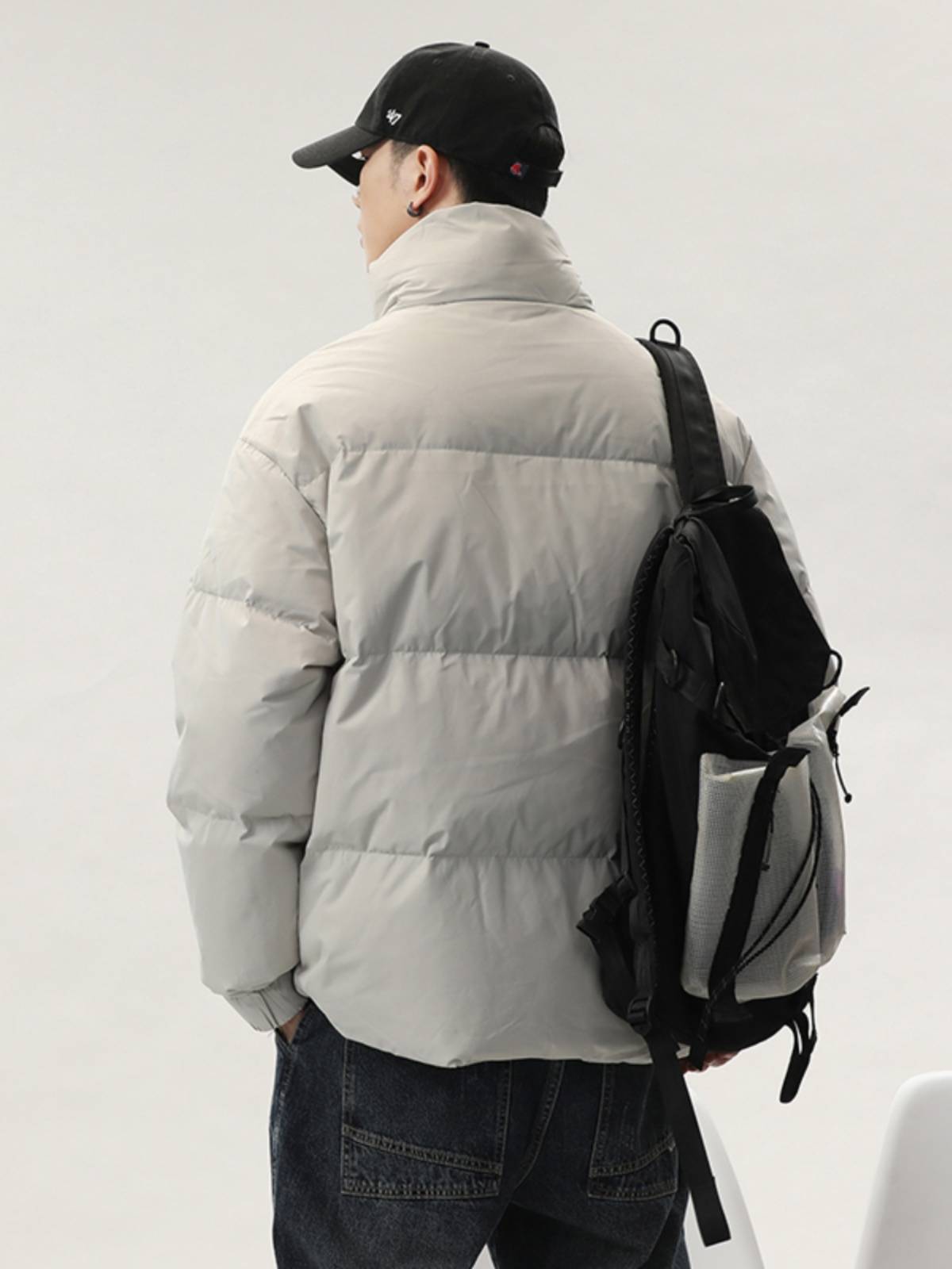 Bread clothes white duck down thickened and loose