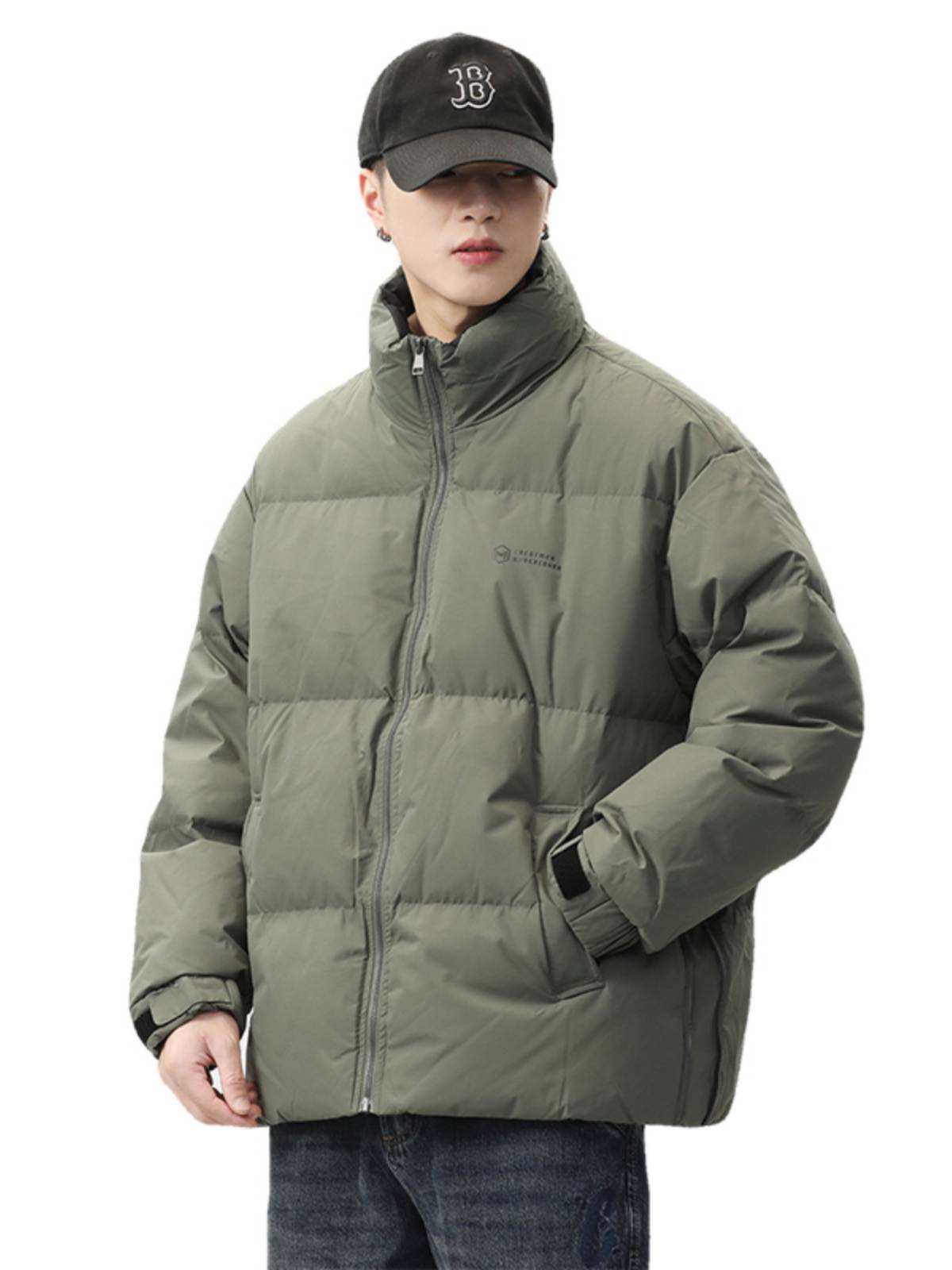 Bread clothes white duck down thickened and loose