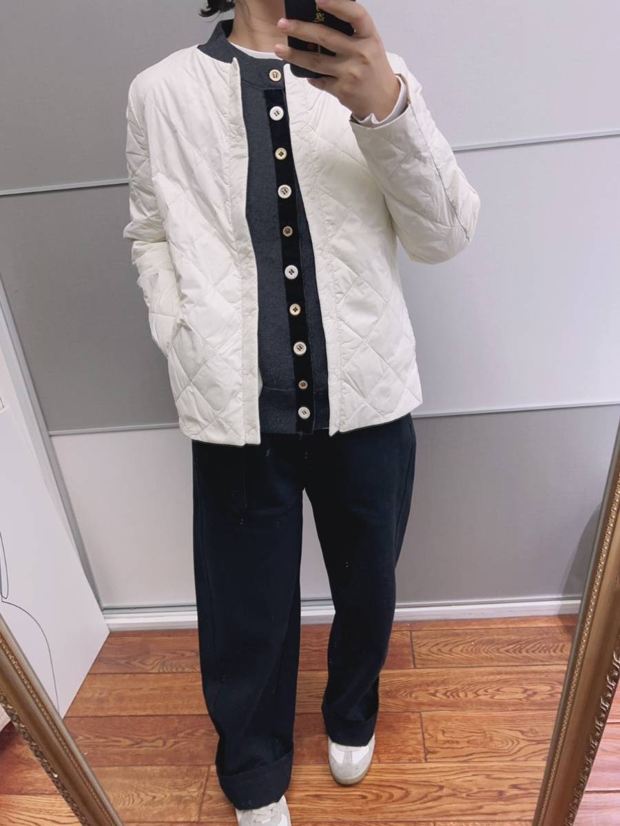 Light and light inside without collar 90%goose velvet jacket