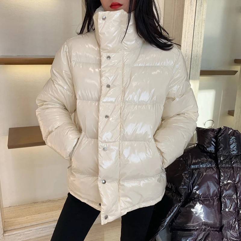 M family star Li Qin, the same Korean version of the new winter down jacket