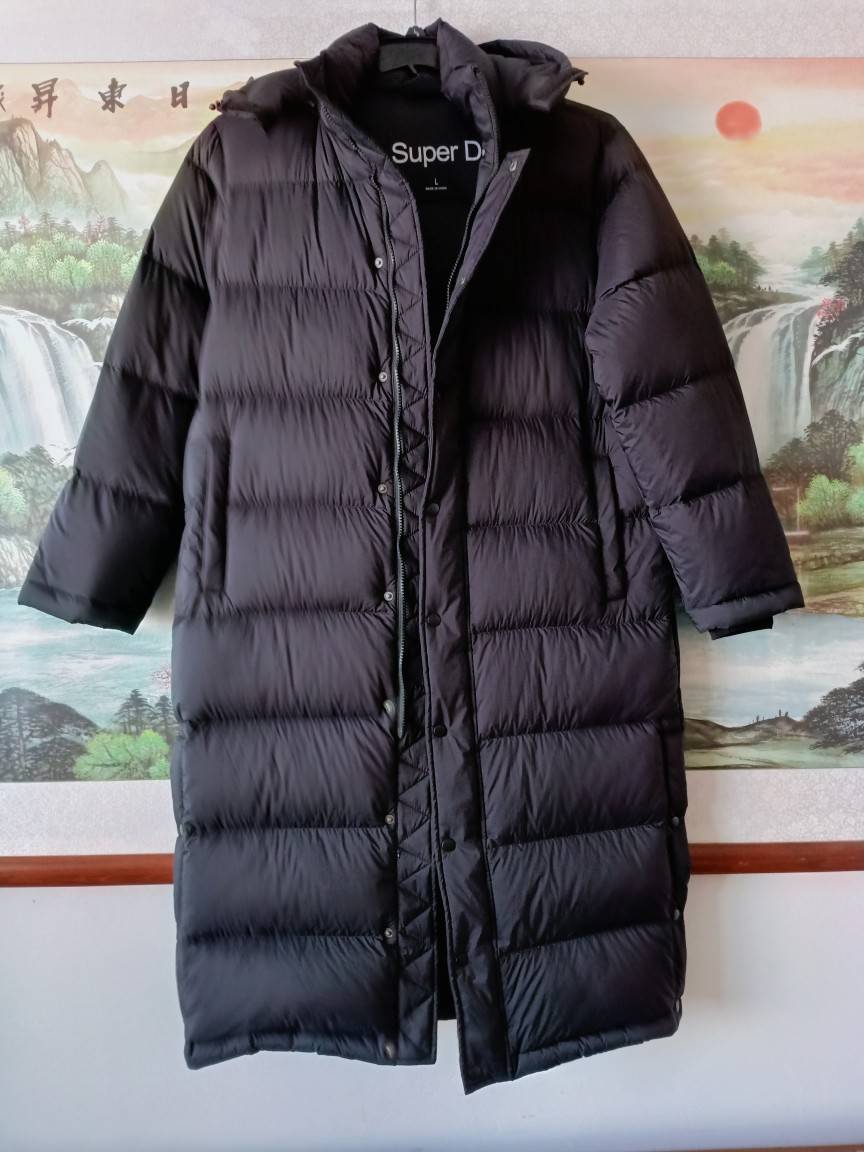 Original single Canadian classic 95%white duck down long down jacket jacket