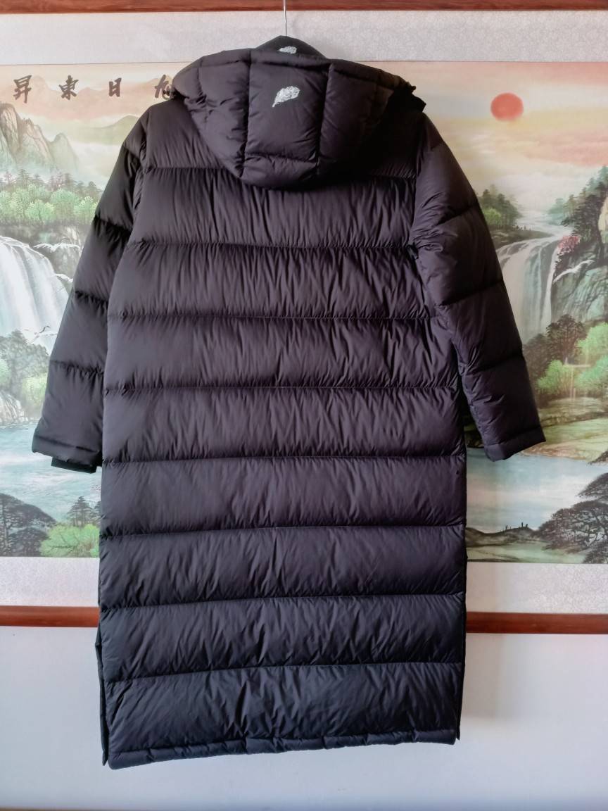 Original single Canadian classic 95%white duck down long down jacket jacket