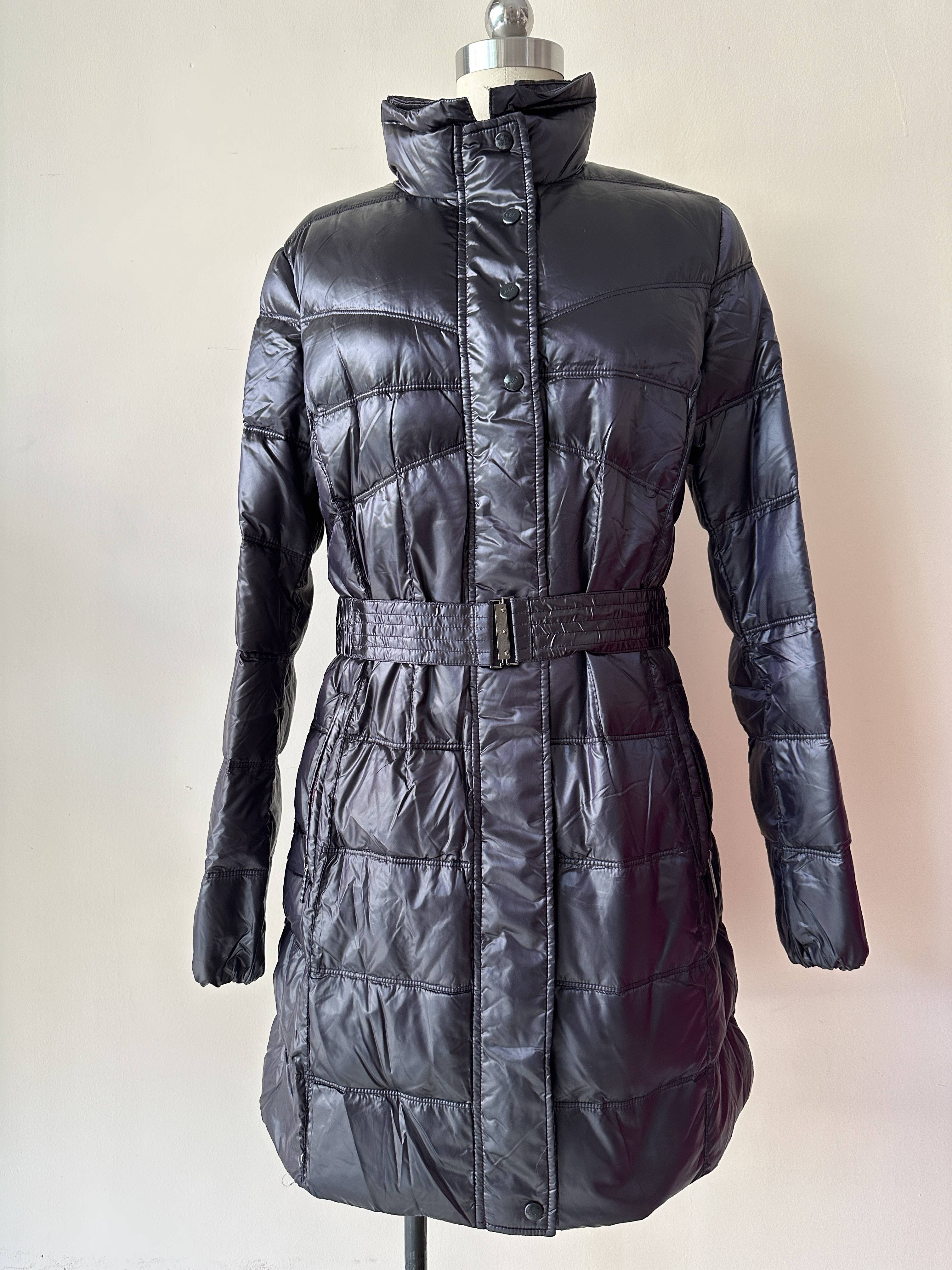 Liman thin belt belt slim down jacket