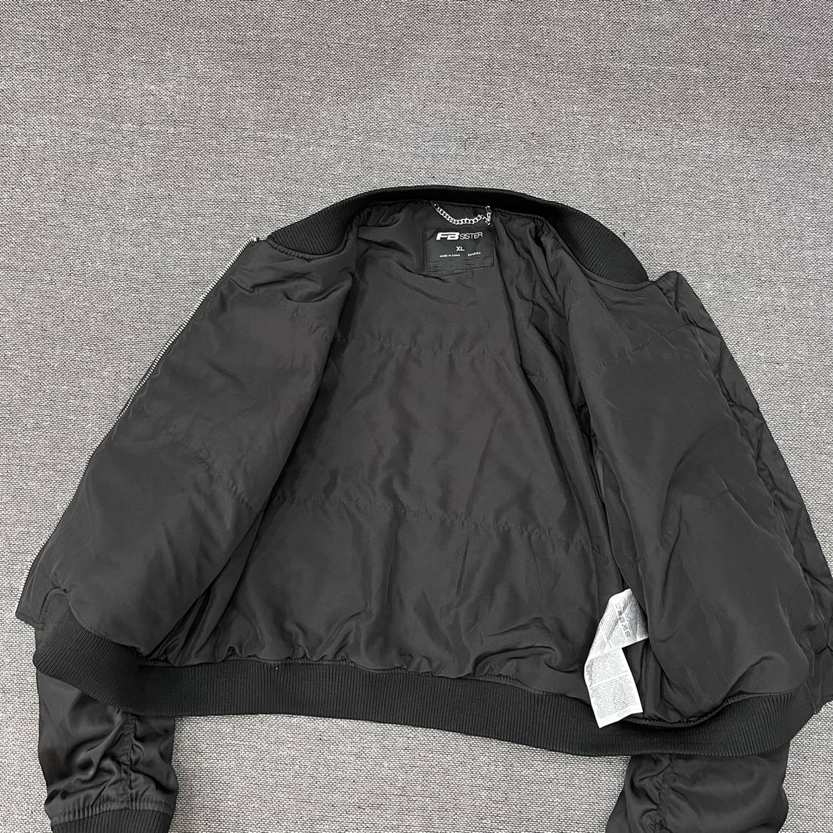 Women's cotton cotton -thin cotton jacket Black pilot cotton coat full free shipping