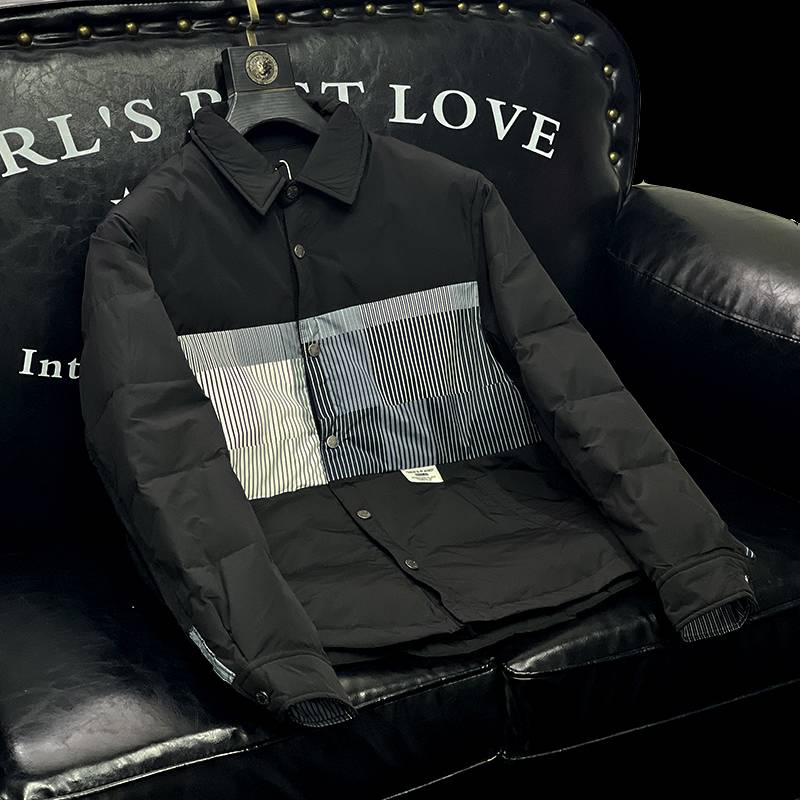 2022 Winter new down jacket standing collar men's down jacket short Y55219 P195 sofa map